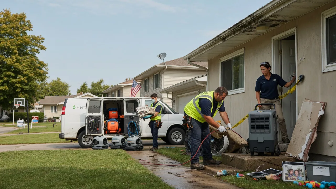 Water Damage Restoration in Rolla, ND near me